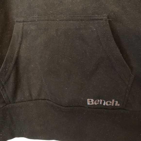 Bench black small fitted cowl neck sweatshirt - Picture 3 of 5